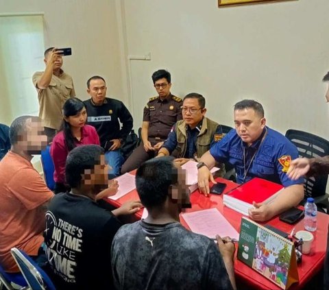 3 Tersangka Warga Negara India Kasus Penyelundup Sabu 106 Kg
