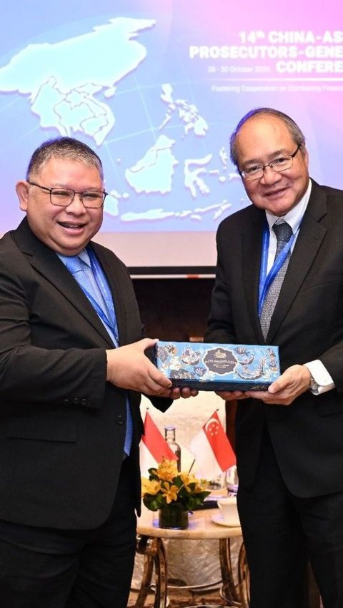 JAM-Datun mewakili Kejaksaan RI menghadiri 14th China-ASEAN Prosecutor General Conference di Singapura