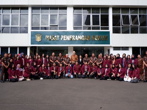 Mahasiswa BINUS University 'Berguru' ke Puspenkum Kejaksaan