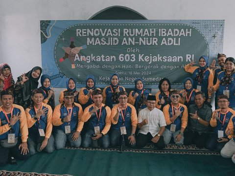 Angkatan 603 Kejaksaan RI Gelar Bakti Sosial di Kabupaten Sumedang dengan merenovasi rumah ibadah