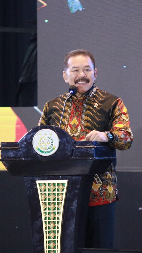 Jaksa Agung ST Burhanuddin hadir untuk membuka acara sekaligus menyampaikan Keynote Speech-nya.