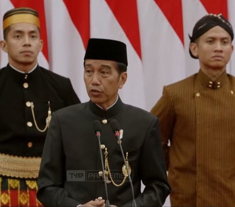 Presiden Jokowi Pidato di DPR/MPR Jelang Upacara HUT ke-79 RI