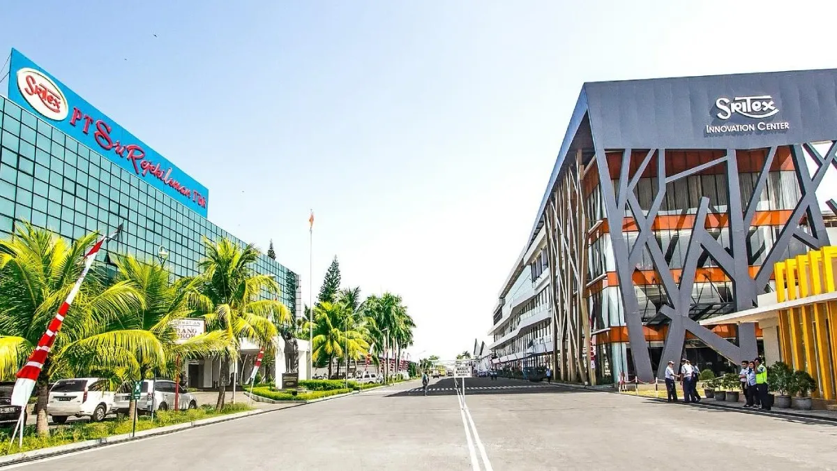 Kantor Pusat PT Sritex di Sukoharjo, Jateng
