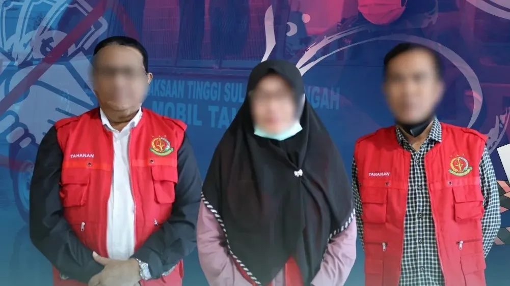 Kejati Sulteng Tetapkan 3 Tersangka Perkara Dugaan Korupsi Proyek Jalan di Dinas PUPR, Kerugian Negara Rp3,8 Miliar