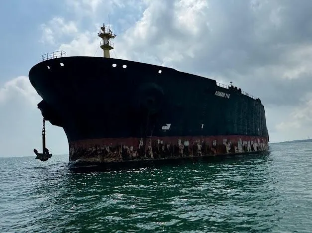 Kapal Tanker MT Arman 114 di Perairan Batu Ampar, Batam, Kepulauan Riau