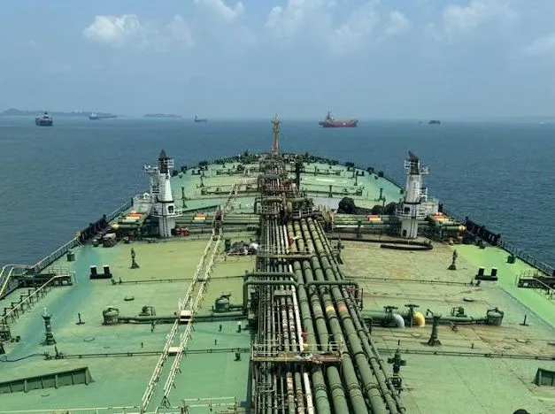 Kapal Tanker MT Arman 114 di Perairan Batu Ampar, Batam, Kepulauan Riau