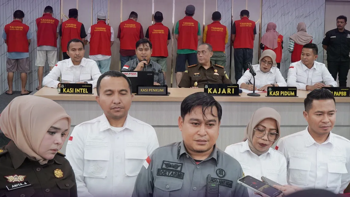 Kejari Gowa Periksa 11 Tersangka Uang Palsu
