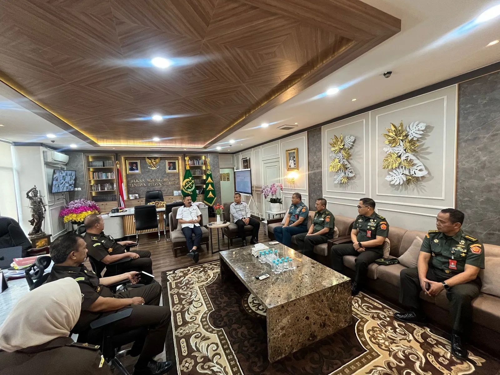 JAM PIDUM Apresiasi Kerjasama Penyidik dan Jaksa Dalam Penanganan Perkara Bersama Babinkum TNI