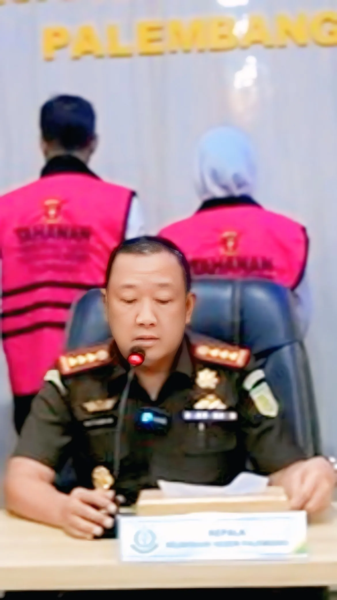 Kejari Palembang Tetapkan Mantan Wakil Walikota dan Suami Tersangka Perkara Dugaan Korupsi Pengolahan Darah pada PMI
