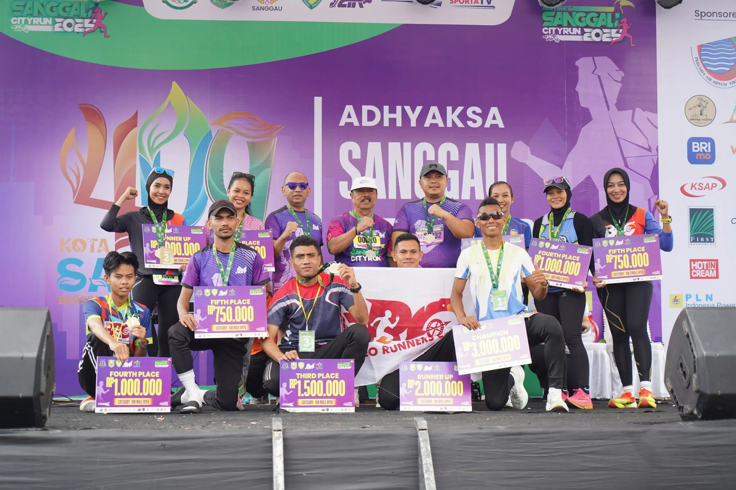 Adhyaksa Sanggau City Run 2025 Digelar Peringati HUT Kota Sanggau ke-409, Pembina Adhyaksa Runner Sumbang Hadiah