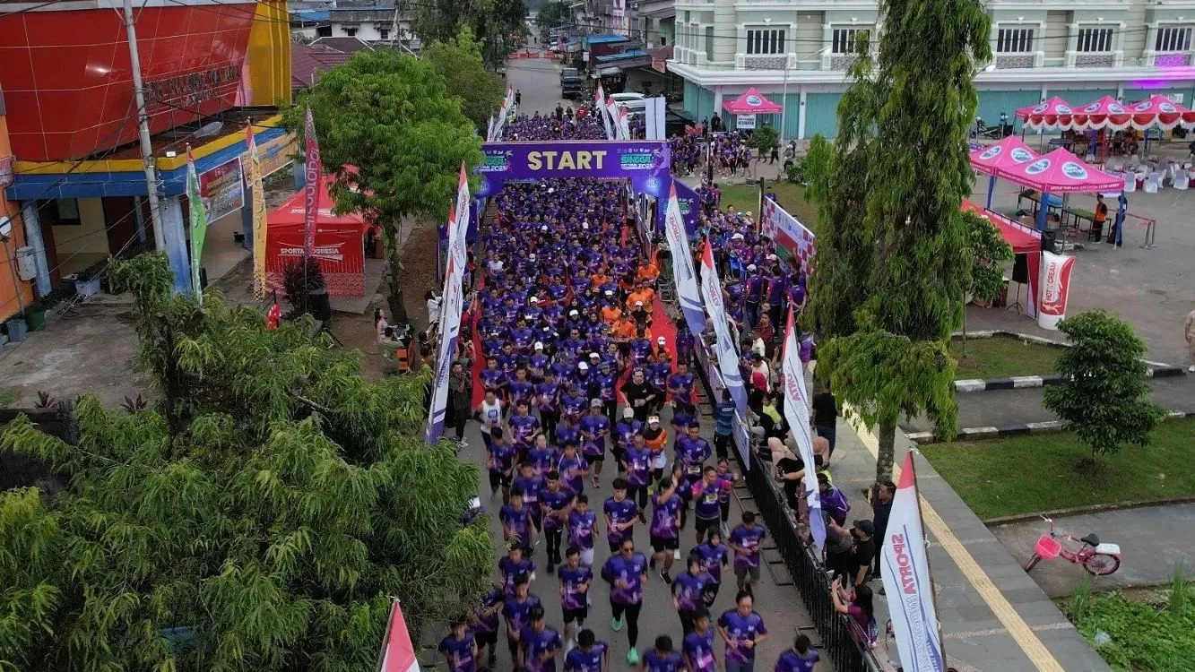 Peringati HUT Kota Sanggau, Adhyaksa Sanggau City Run Digelar