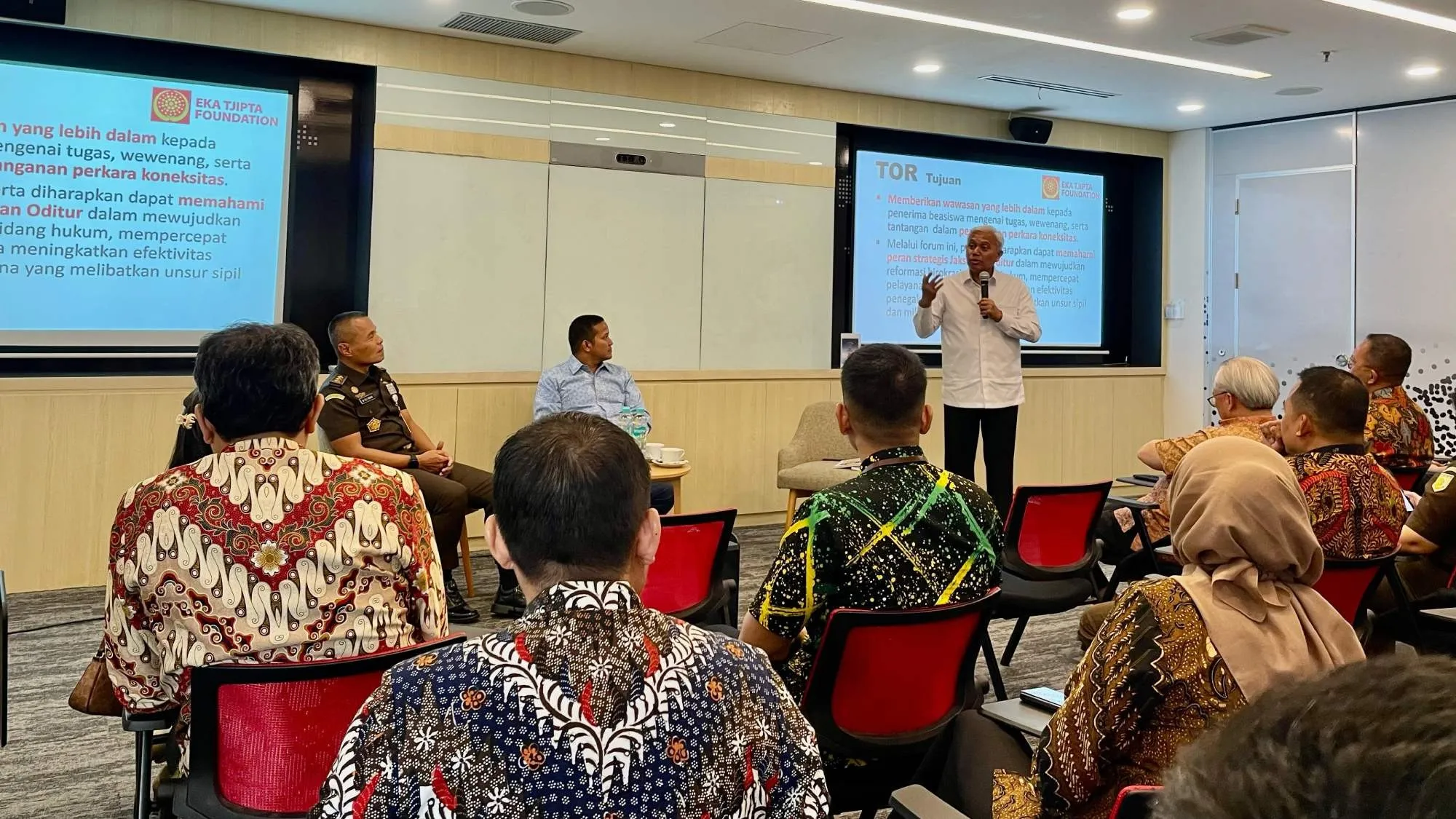 JAM Pidil Berkomitmen Untuk Menangani Perkara Koneksitas Secara Profesional dan Terpadu