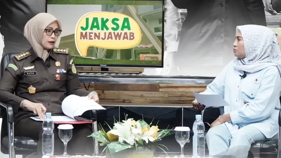 Asisten Tindak Pidana Umum (Aspidum) Kejati Riau Dr.Silpia Rosalina,SH.,MH sosialisasi program Restoratif Justice Multi Guna