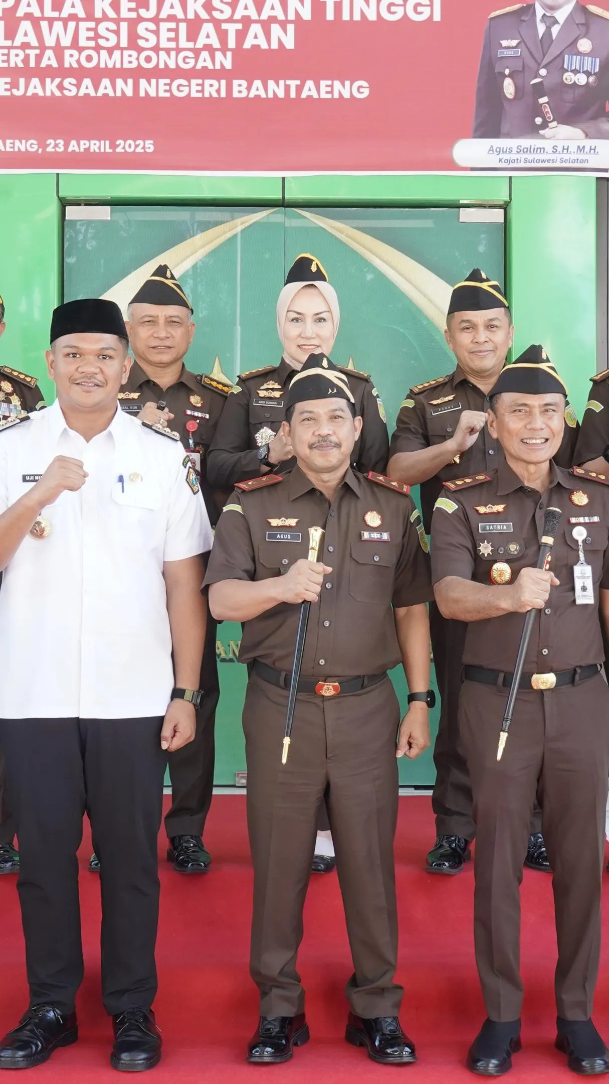 Kajati Sulsel Apresiasi Kinerja Kejari Bantaeng dalam Penanganan Perkara Korupsi