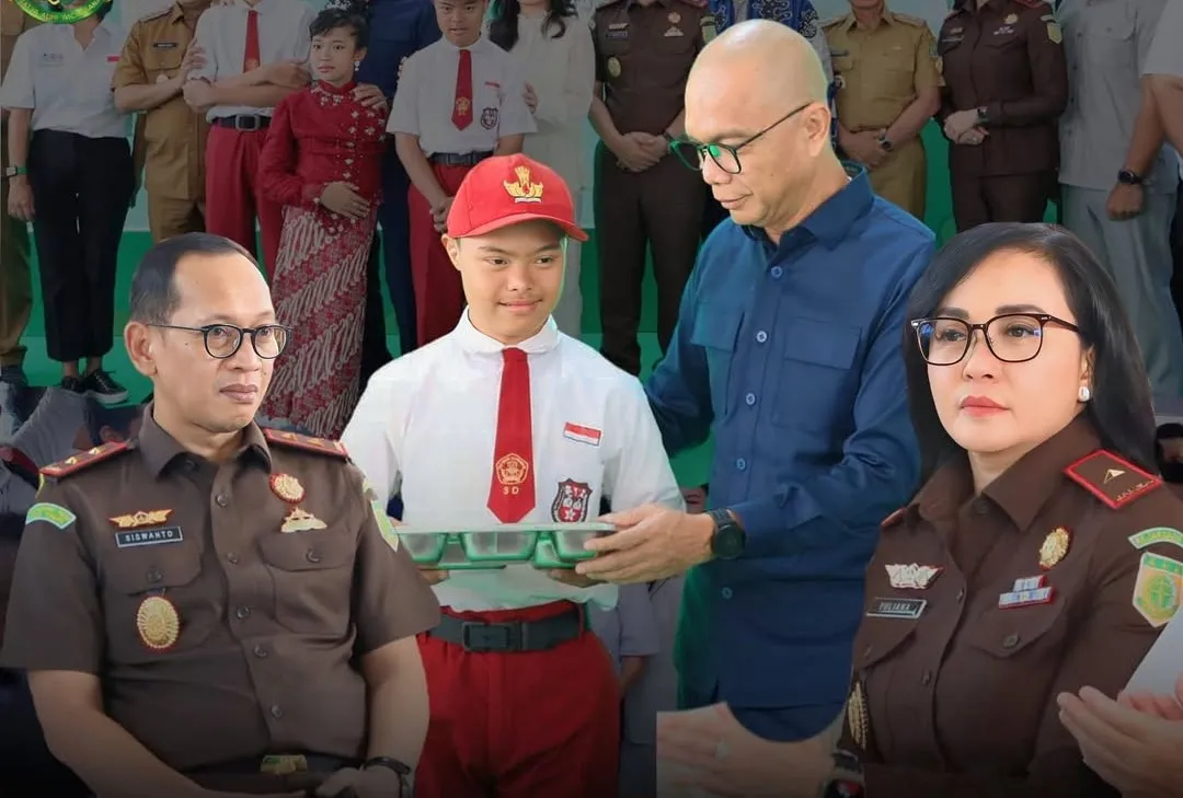 Grab-OVO, Yayasan Inklusi Pelita Bangsa (YIPB) bersama Tokoh Penggerak Disabilitas Nasional Reda Manthovani, Gubernur Banten Andra Soni menggelar program Makan Bergizi Gratis (MBG)