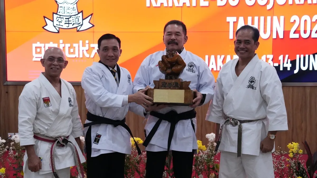 Jaksa Agung RI, ST Burhanuddin diangkat sebagai Ketua Dewan Pembina Pengurus Besar Gojukai Indonesia