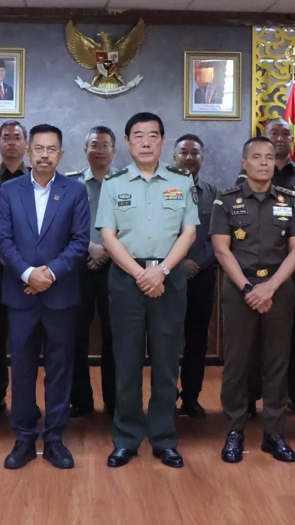 Terima Kunjungan Delegasi Chinese PLA&rsquo;s Military Procuratorate, Kejaksaan RI Perkuat Sinergi Penegakan Hukum  Melalui JAMPIDMIL