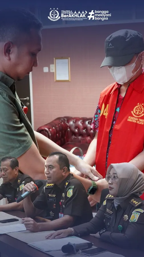 Kejati Sumsel tetapkan dua orang tersangka kasus dalam obstruction of justice perkara Tikipor Internet Desa Kab. Muba