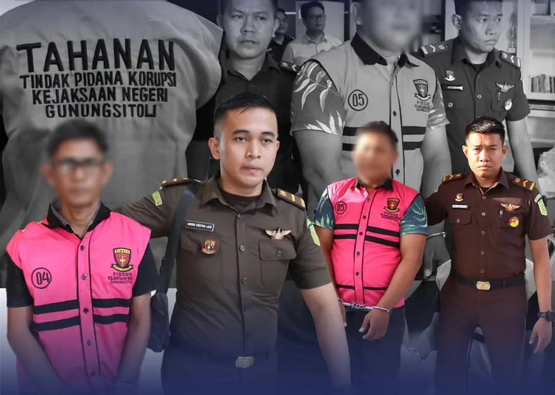 Korupsi Dana Desa Dipakai untuk Judi Online, Kades dan Bendahara di Nias Barat Ditahan Jaksa