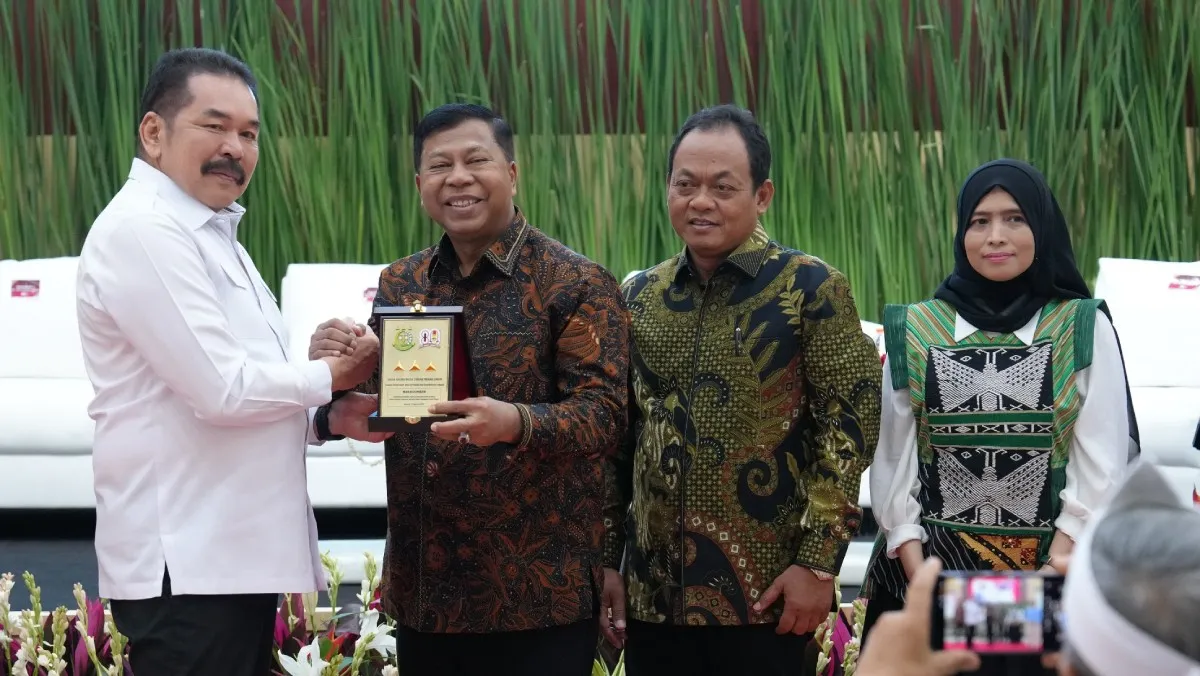 Jaksa Agung ST Burhanuddin di seminar Nasional bertema &ldquo;Optimalisasi Pendekatan Follow The Asset dan Follow The Money melalui Deferred Prosecution Agreement dalam Penanganan Perkara Pidana&rdquo;,
