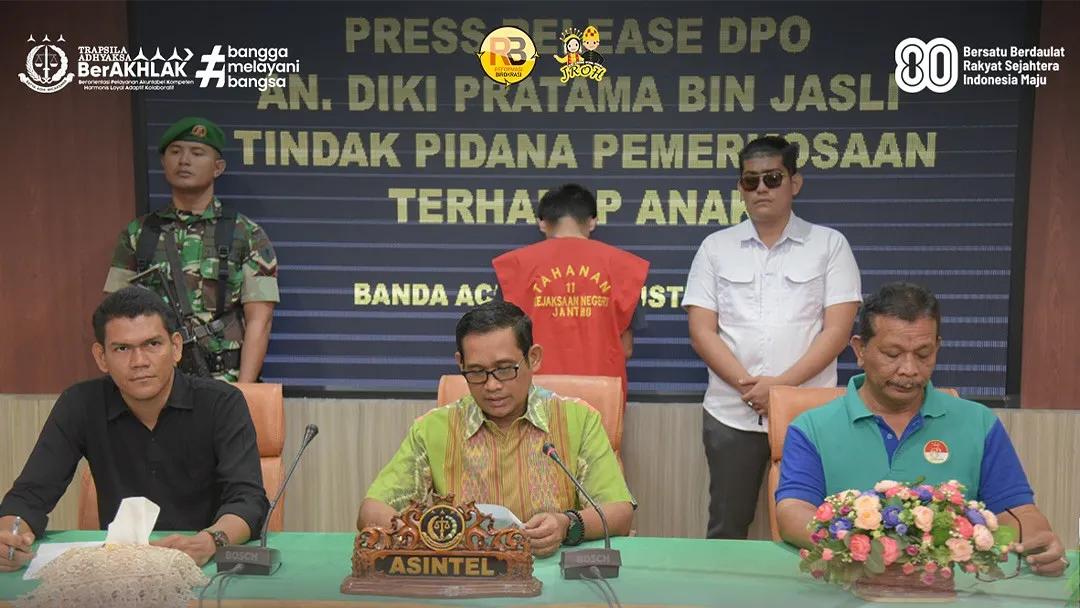 Kejati Aceh tangkap buron DPO kasus pemerkosaan anak