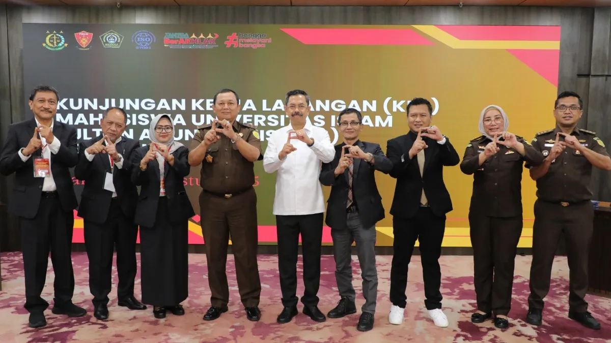 JAM-Pidum Kejagung Prof Dr Asep N Mulyana menerima kunjungan dari Universitas Sultan Agung Semarang dan Pesert PPPJ Angkatan ke-82