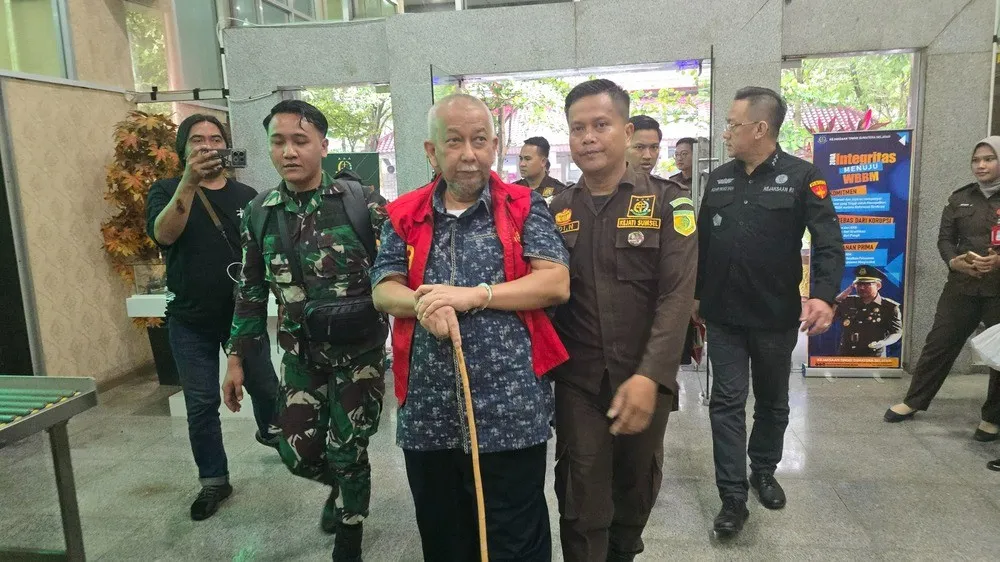 Perkara Korupsi LRT Sumsel,  Tersangka PB Mantan Dirjen Perkeretaapian Dipindahkan ke Rutan Klas 1 Palembang