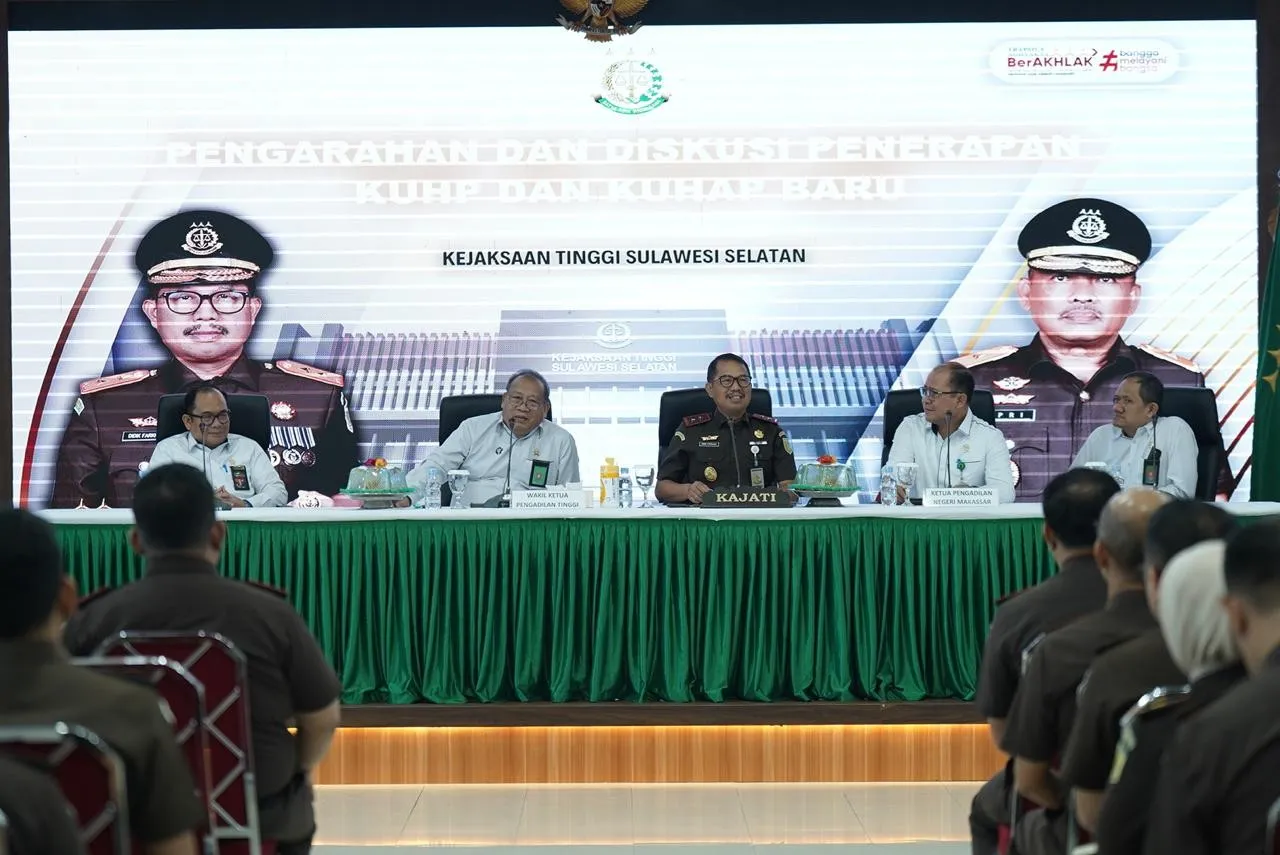 Kejati Sulsel gelar forum diskusi penerapan KUHP dan KUHAP Baru