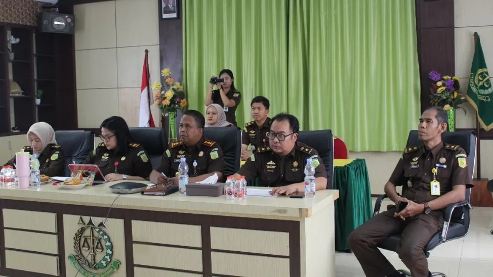 Jajaran pimpinan Kejari Pinrang