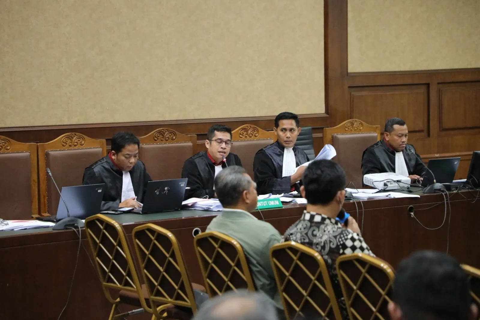 Pengadilan Tipikor pada PN Jakarta Pusat menggelar sidang Perkara Korupsi dan TPPU Suap Hakim PN Jakarta Pusat