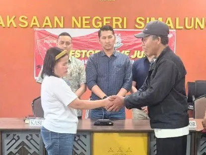 Tak Terima Ditegur Saat Bernyanyi, Tersangka Penganiayaan asal Kejari Simalungun Terhindari dari Pidana Penjara Berkat RJ