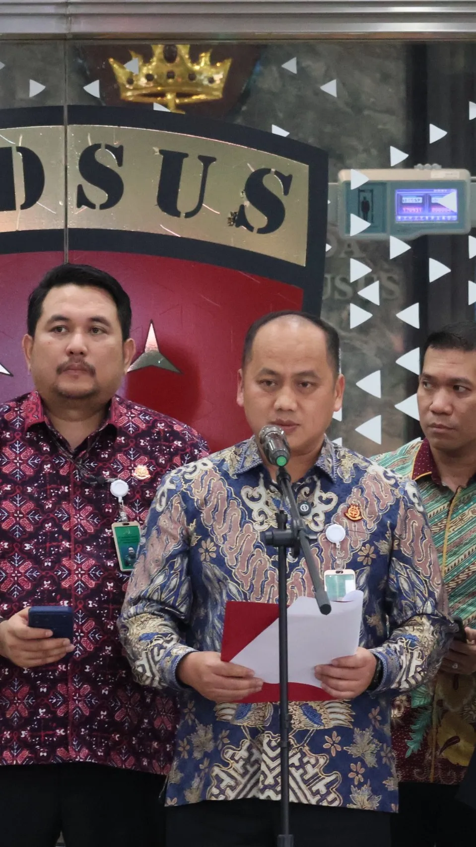 Kapuspenkum Anang Supriatna beserta jajaran Puspenkum Kejagung