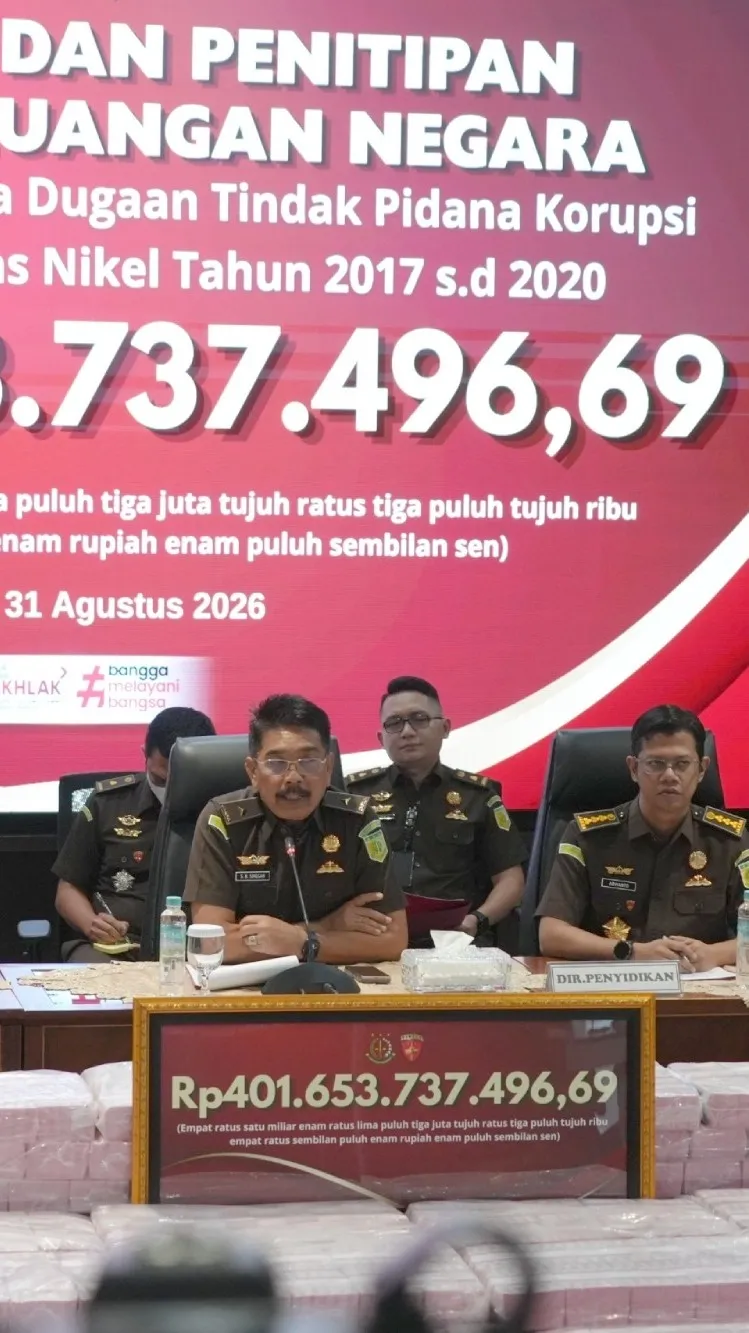 Kejagung Periksa 2 Pegawai PT CNI Sebagai Saksi Perkara Komoditas Nikel