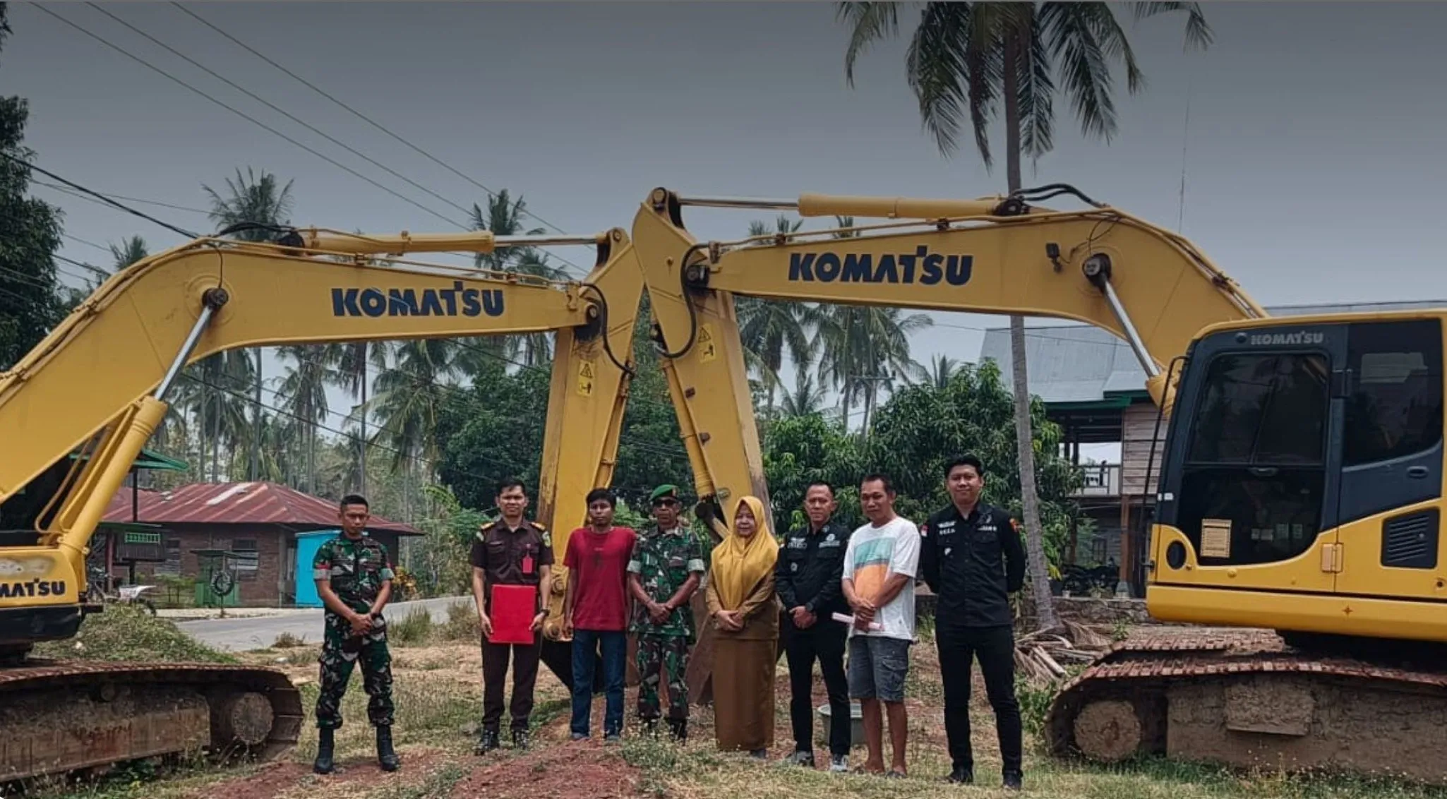 Penyidik Pidsus Kejari Soppeng Sita 3 Unit Excavator Terkait Penyidikan Dugaan Tipikor
