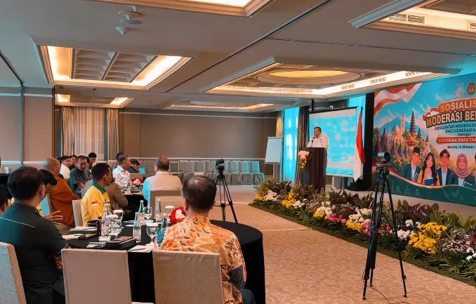 Kejaksaan RI Sosialisasi Moderasi Agama Guna Memperkuat Persatuan Bangsa Menuju Indonesia Emas tahun 2045