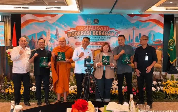 Kejaksaan RI Sosialisasi Moderasi Agama Guna Memperkuat Persatuan Bangsa Menuju Indonesia Emas tahun 2045
