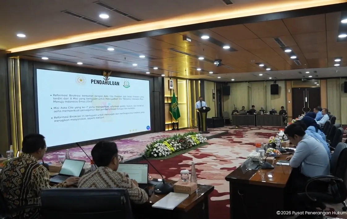 Jamdatun Tegaskan Komitmen Wujudkan WBBM Saat Terima Kunjungan Tim Evaluator: 