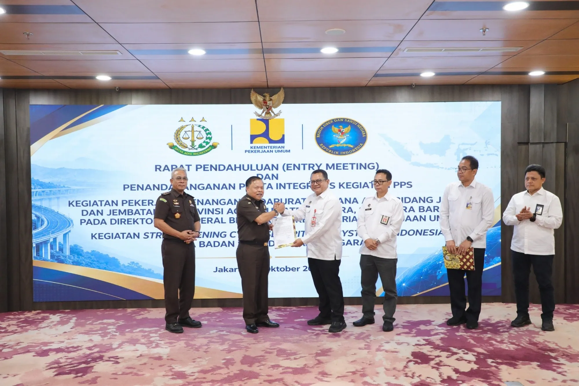 JAM INTEL Kawal Proyek Penanganan Darurat Bencana Senilai Total 229,3 Juta Euro