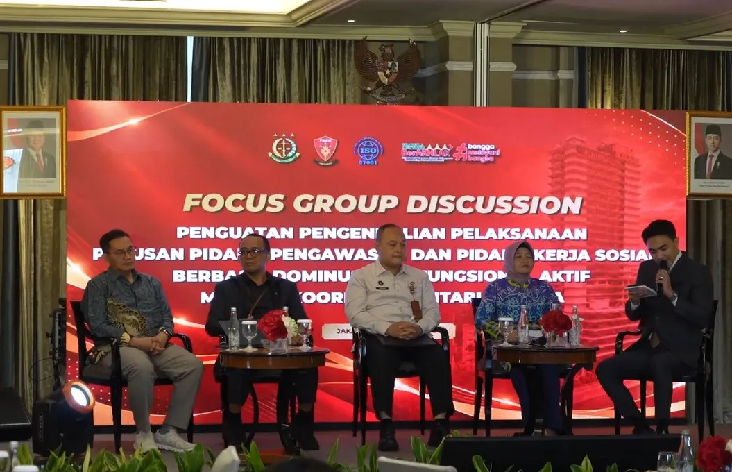 JAM PIDUM Gelar FGD Penguatan Pengendalian Pelaksanaan Putusan Pidana Pengawasan dan Pidana Kerja Sosial