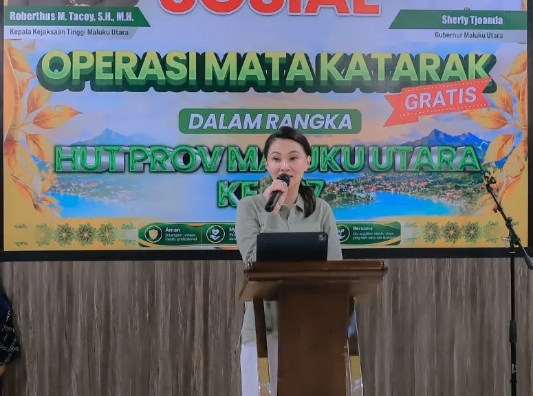 Kejaksaan Hadir di Tengah Masyarakat, Kejati Maluku Gelar Operasi Katarak Gratis Peringati HUT Provinsi ke-27