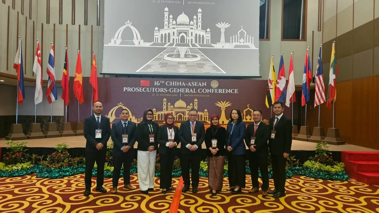 Hadiri 16th China ASEAN Prosecutors-General Conference di Brunei Darussalam, Jamdatun Tegaskan Komitmen RI Melindungi Hak Anak