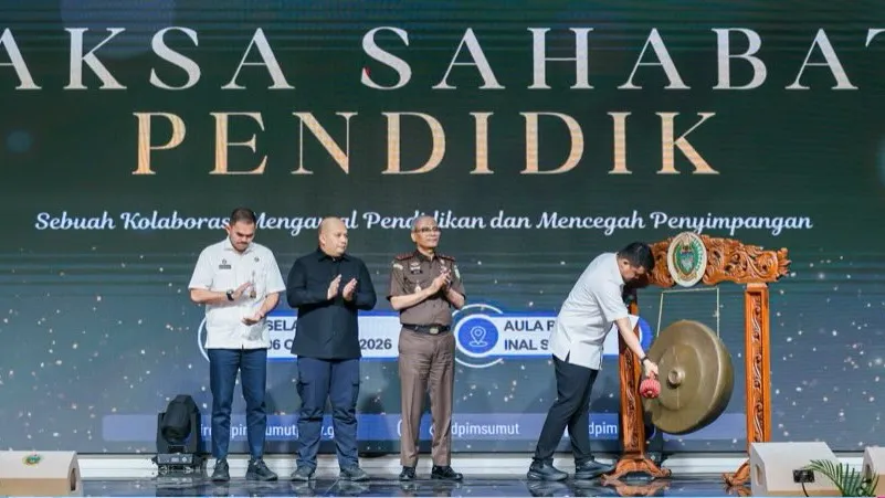 Luncurkan Program Jaksa Sahabat Pendidik, Kajati Sumut Berkomitmen Kawal dan Dukung Kemajuan Pendidikan