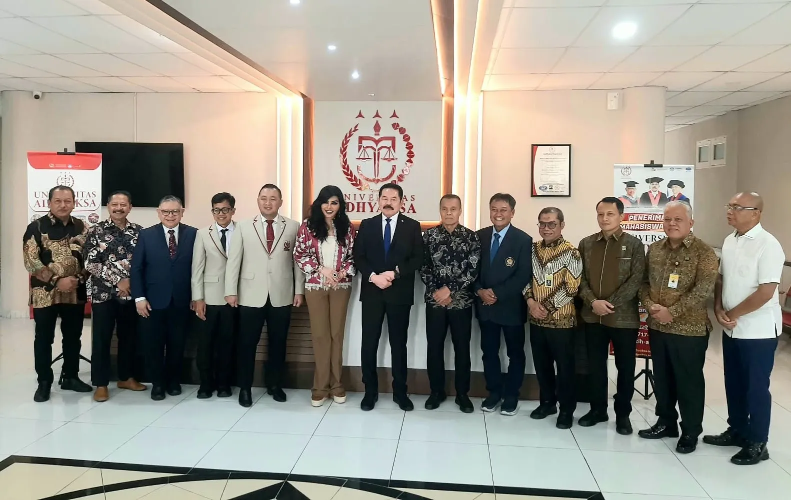 Prof Dr Pujiyono Suwadi Dilantik Sebagai Rektor Universitas Adhyaksa