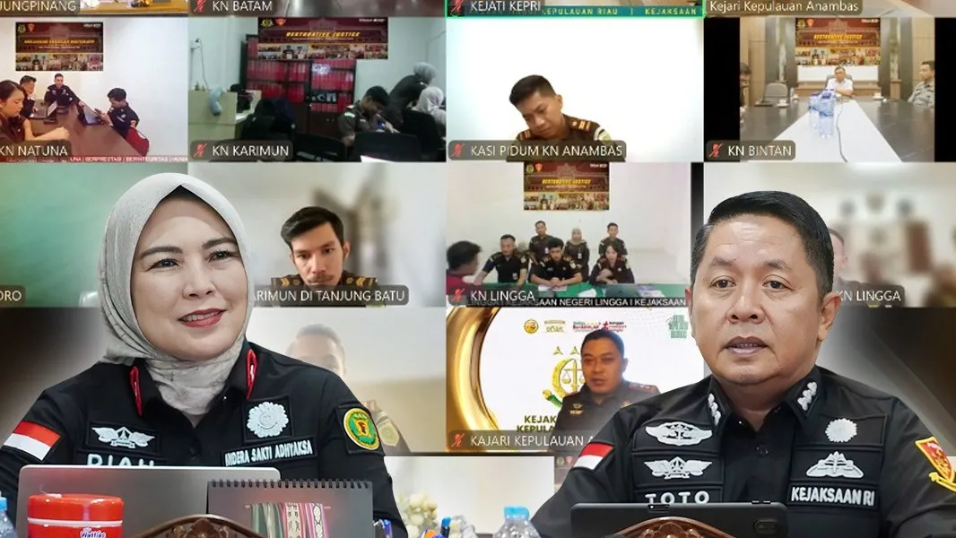 Kejati Kepri Menyetujui Pelaksanaan MKR Perkara Penadahan 3 Tersangka asal Kejari Tanjungpinang