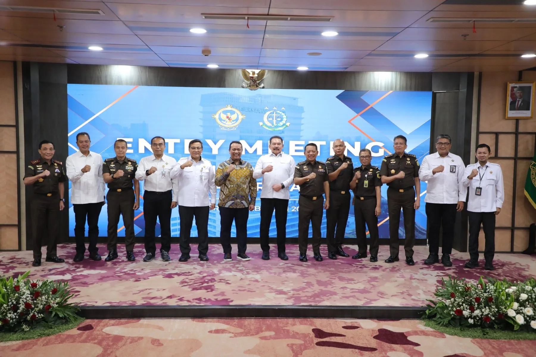 Jaksa Agung RI, ST Burhanuddin membuka secara resmi pemeriksaan Laporan Keuangan Kejaksaan RI Tahun 2025