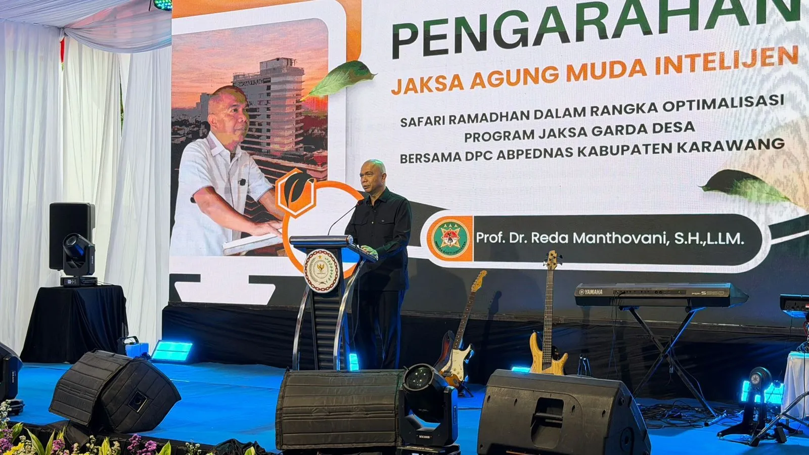 Hadiri Konsolidasi Abpednas di Karawang, Jamintel Tekankan Upaya Kejaksaan Perkuat Tata Kelola Desa
