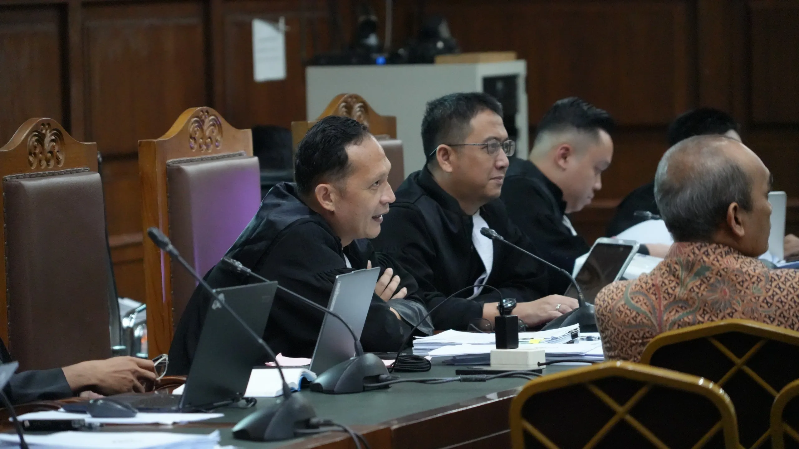 Sidang perkara dugaan korupsi Chromebook di Pengadilan Tipikor pada PN Jakarta Pusat, Senin 3 Maret 2026