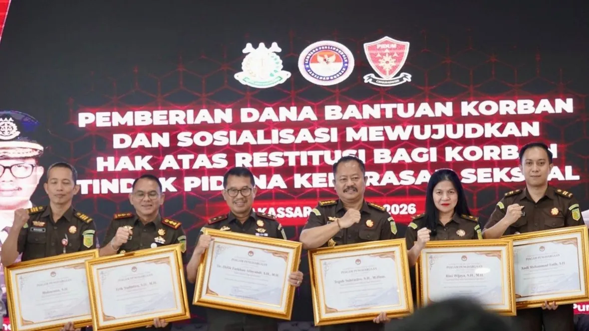 Inovasi Layanan Saksi Prima Diapresiasi, LPSK Beri Penghargaan kepada  Kajati Sulsel