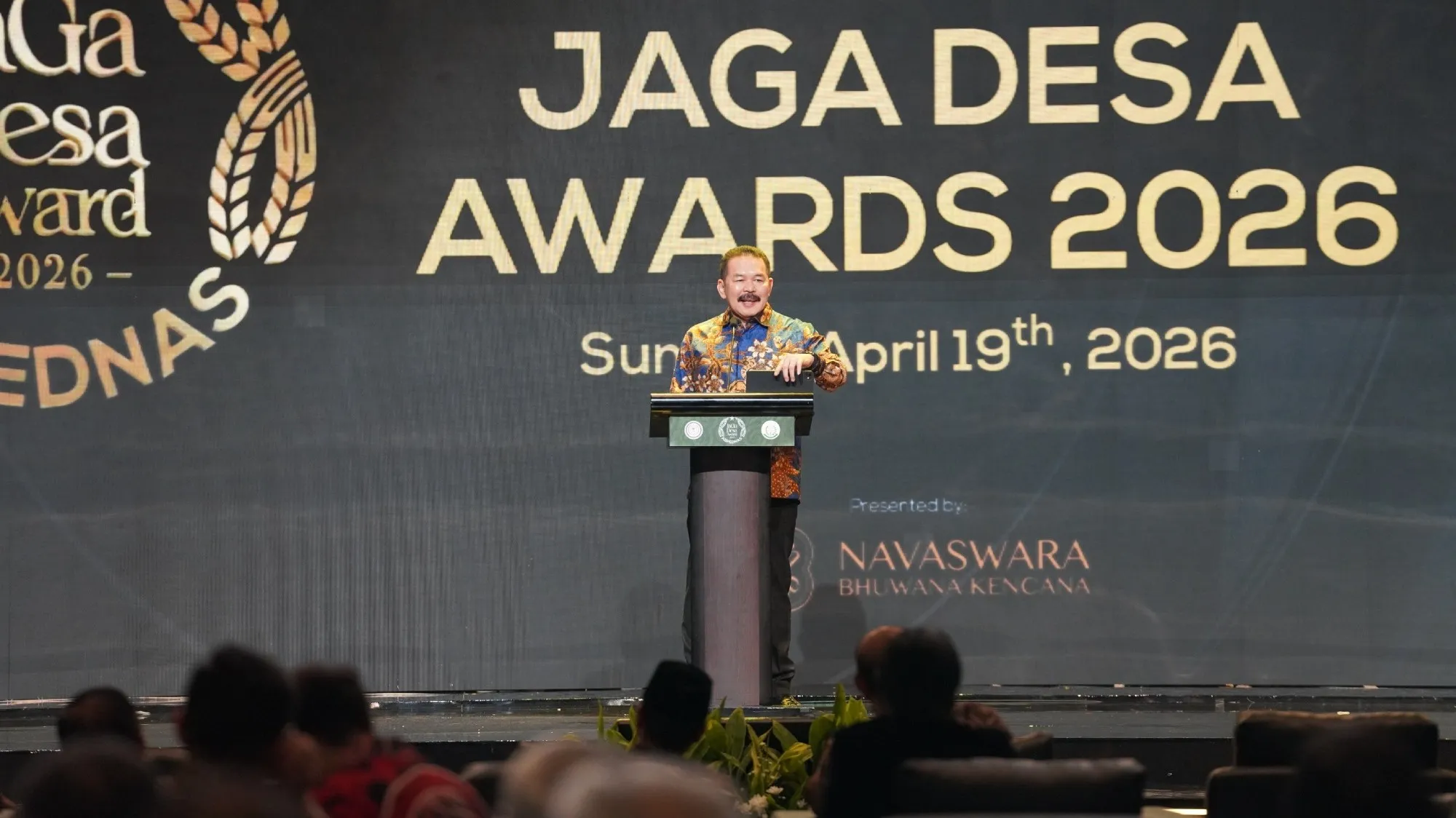 Hadiri ABPEDNAS Jaga Desa Award 2026, Jaksa Agung Ajak Pemangku Kepentingan Junjung Kejujuran Pengelolaan Pemerintahan Desa