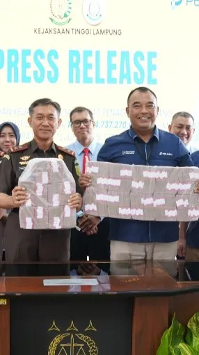 Datun Kejati Lampung Pulihkan Keuangan Negara Rp1,53 Miliar
